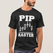 Pip Master Forex Trader Tシャツ (正面)