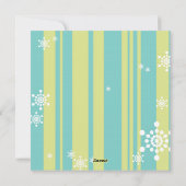 Pip Pip Lil鳥の男の赤ちゃん写真の鳥の発表 シーズンカード (裏面)