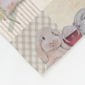 Pipa & Marlow テーマ ベビー フリースブランケット (角)