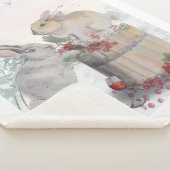 "Pipa & Marlow" Boganhues print シェルパブランケット (3/4)