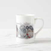 "Pipa & Marlow" Boganhues Print ボーンチャイナマグカップ (右)