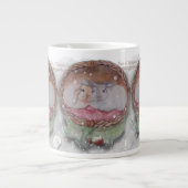 Pipa & Marlow Series Boganhues Print ジャンボコーヒーマグカップ (正面)