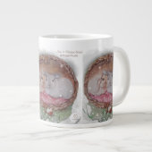 Pipa & Marlow Series Boganhues Print ジャンボコーヒーマグカップ (正面右)