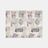 Pipa & Marlow Theme Baby Fleece Blanket フリースブランケット (正面(横))
