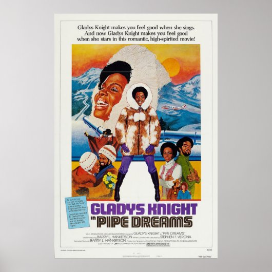 Pipe Dreams映画のポスターのレトロヴィンテージ ポスター (正面)