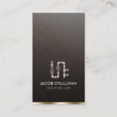 Pipe Layer Fitter Plumber Plumbing 名刺 (正面)