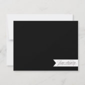 %PIPE% RSVPのスタイル1を食べて下さい、飲んで下さい 出欠カード (裏面)