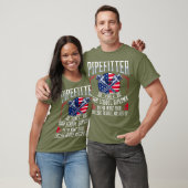 Pipefitter Steamfitter Gift Plumber USA American Tシャツ (ユニセックス)