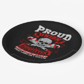 Pipefitter Steamfitter Plumber – 熟練労働者Isn ペーパープレート (アングル)