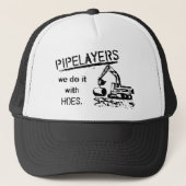 Pipelayerのユーモア キャップ (正面)