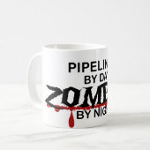 Pipelinerのゾンビ コーヒーマグカップ (正面左)