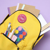 Piper Cub Airplane Not Your Co-Pilot Funny Pink 缶バッジ