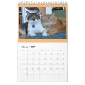 PipersPuddycats 2020のカレンダー カレンダー (2月 2027)