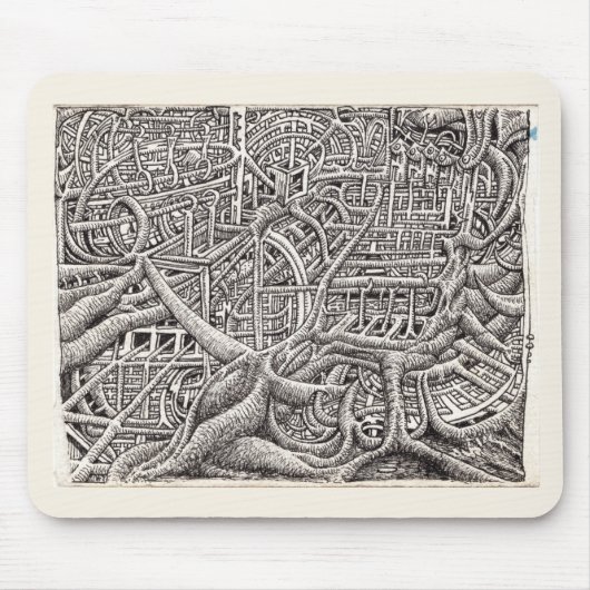 Pipescape、Brian Benson著 マウスパッド (正面)