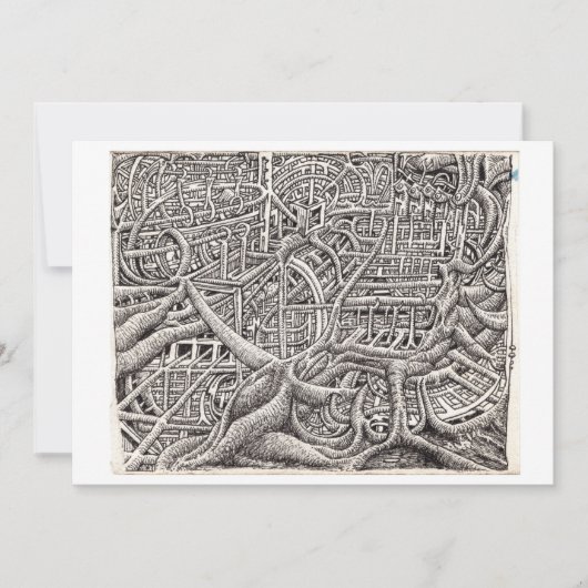 Pipescape, by Brian Benson Flat Card (正面)