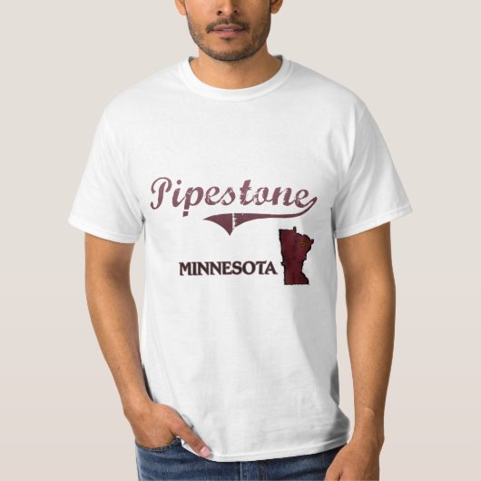 Pipestoneミネソタ都市クラシック Tシャツ (正面)