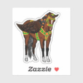 Pippael Halt at X Bay Carousel Pegasus Vinyl シール (シート)