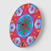 Pippin Kaleidoscope ラージ壁時計 (傾斜)