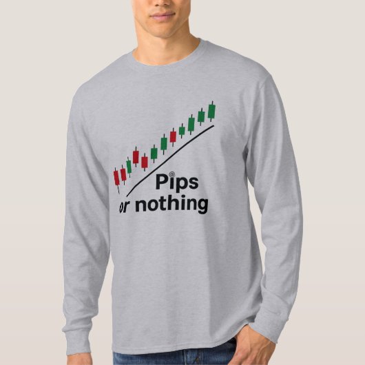 Pips or nothing long sleeve t-shirt tシャツ (正面)