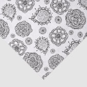 Pip's Original Paisley Black & White Gift 薄葉紙 (詳細)