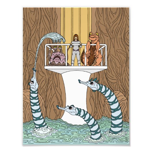 Piptrixonsのプールへのアクセス フォトプリント (正面)