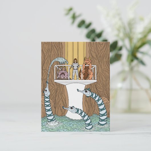 Piptrixonsのプールへのアクセス ポストカード (スタンド正面)