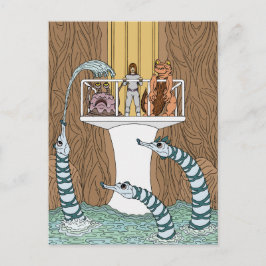 Piptrixonsのプールへのアクセス ポストカード