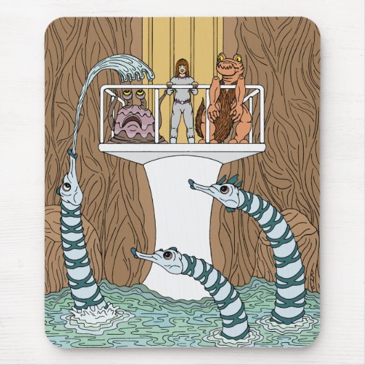 Piptrixonsのプールへのアクセス マウスパッド (正面)