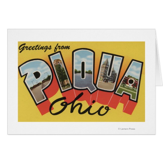 Piqua, OhioLarge Letter ScenesPiqua, OH (正面横)
