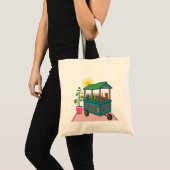 Piragua Puerto Rico tote bag トートバッグ (正面(商品))