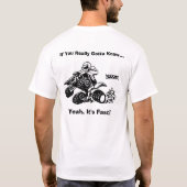 pirahna tシャツ (裏面)