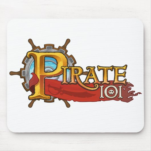Pirate101ロゴ マウスパッド (正面)
