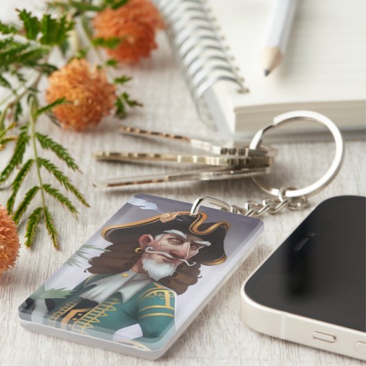 Pirate101大尉Avery キーホルダー (正面右)