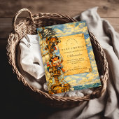 Pirate Adventure Storybook Baby Shower 招待状