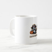 Pirate Boo – Spooky Cute Halloween Ghost sword コーヒーマグカップ (正面左)