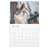 Pirate Brides – Adventure & Romance 2026 Calendar カレンダー (3月 2026)