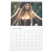 Pirate Brides – Adventure & Romance 2026 Calendar カレンダー (1月 2026)