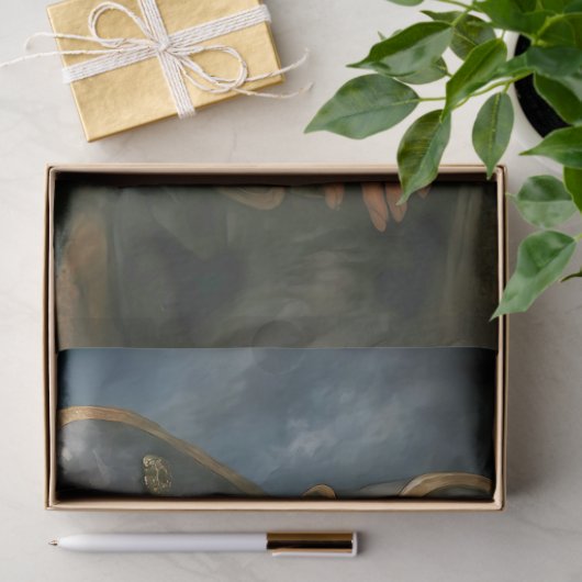 Pirate Captain and Queen | Caribbean Nautical  薄葉紙 (ギフト)