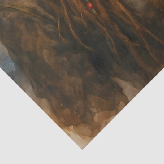 Pirate Captain and Queen Rustic Nautical Decoupage 薄葉紙 (詳細)