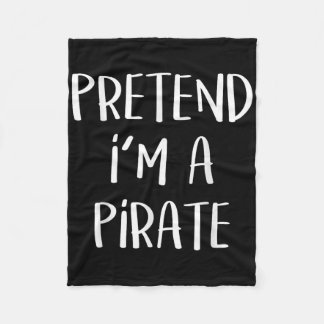 Pirate Costume Party Co. Uni-all Ages Funny Hallow フリースブランケット