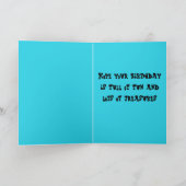 #pirate dalDesignNZによる誕生日カード カード (内部)