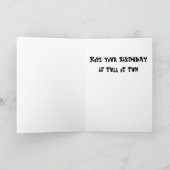 #pirate dalDesignNZによる誕生日カード カード (内部)