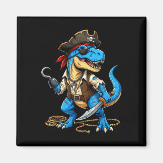 Pirate dinosaur t rex boys girls kids funny マグネット