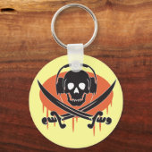 Pirate DJ キーホルダー (正面)