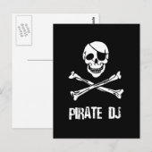 Pirate DJ ポストカード (正面/裏面)