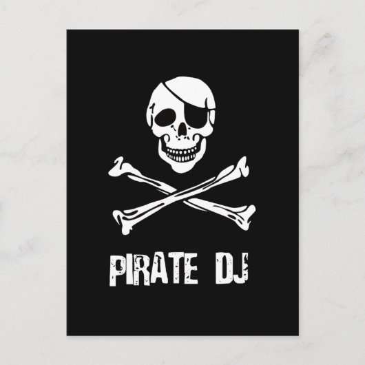 Pirate DJ ポストカード (正面)