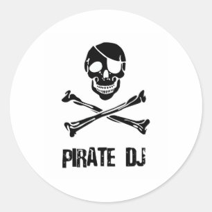 Pirate DJ ラウンドシール