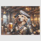 Pirate Dog Tavern Decoupage 薄葉紙 (正面)