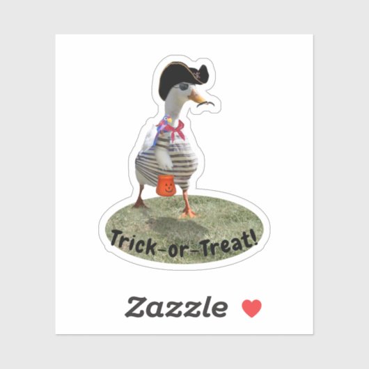 Pirate Duck Halloween シール (シート)