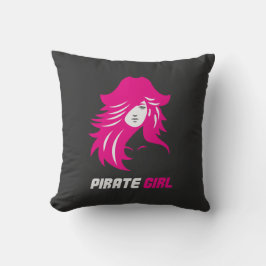 Pirate Girl Baddie Aesthetic クッション